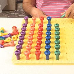100 Hole Pegboard only for Easy Grip Pegs